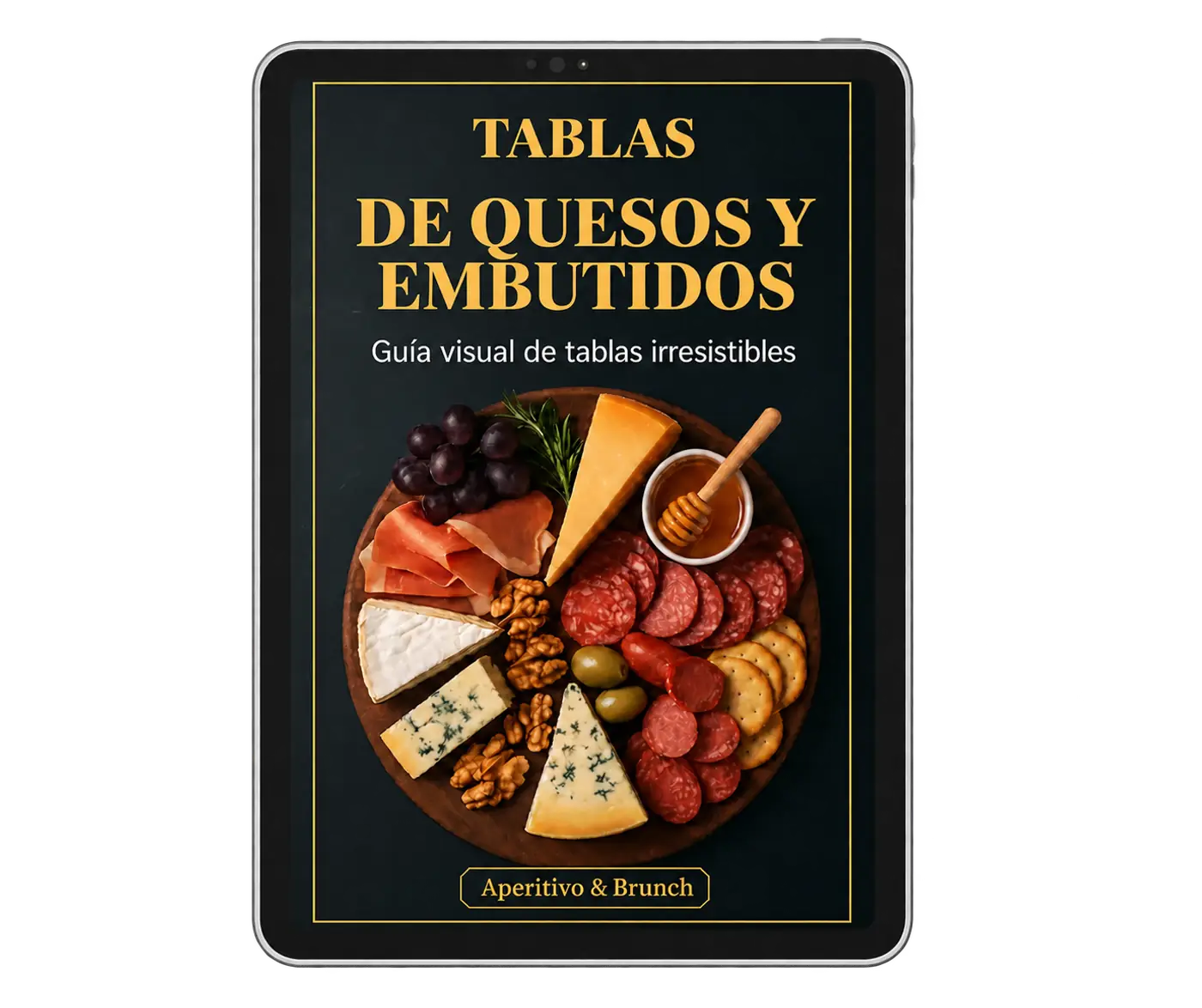 Portada de la guía de tablas de quesos y embutidos